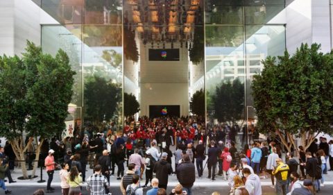 Loja da Apple nos Estados Unidos. Foto: Apple/Divulgação
