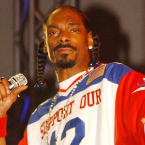 O rapper Snoop Dogg
