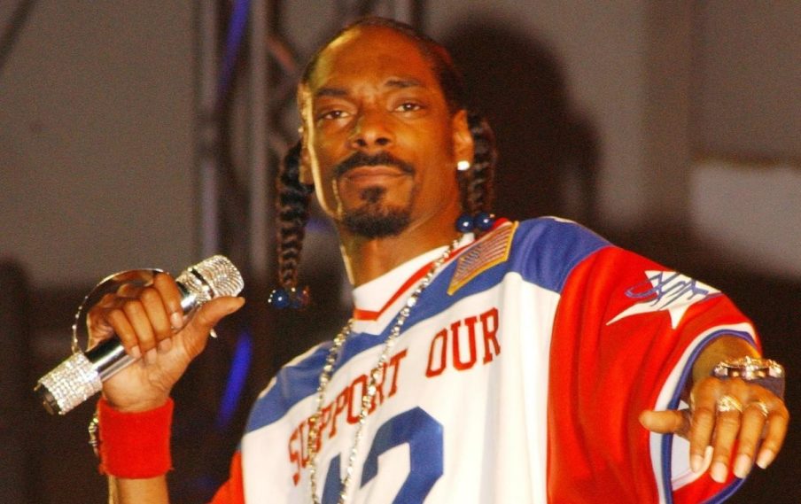 O rapper Snoop Dogg