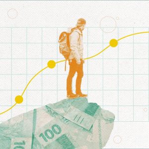 Investidor que toma riscos, que arrisca