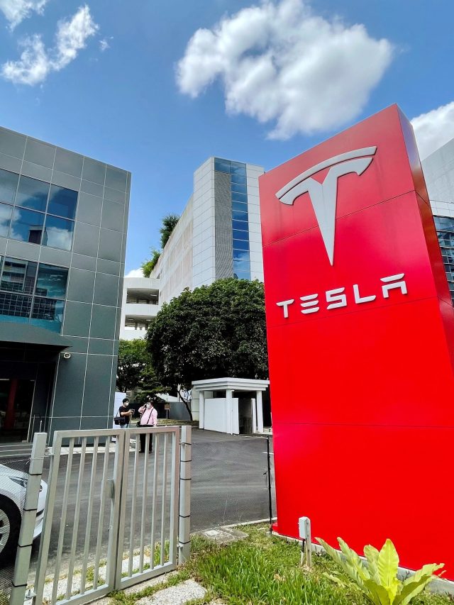 Unidade da Tesla em Cingapura