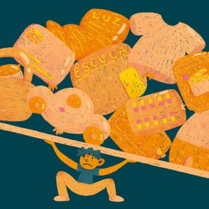 Ilustração sobre Inflação e o peso dos gastos básicos