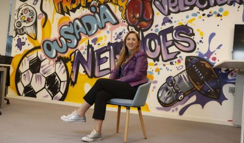 Graciela Kumruian, irmã do fundador da Netshoes e responsável pela integração com o Magalu, é agora a CEO da empresa Foto: Alex Silva/Estadão Conteúdo
