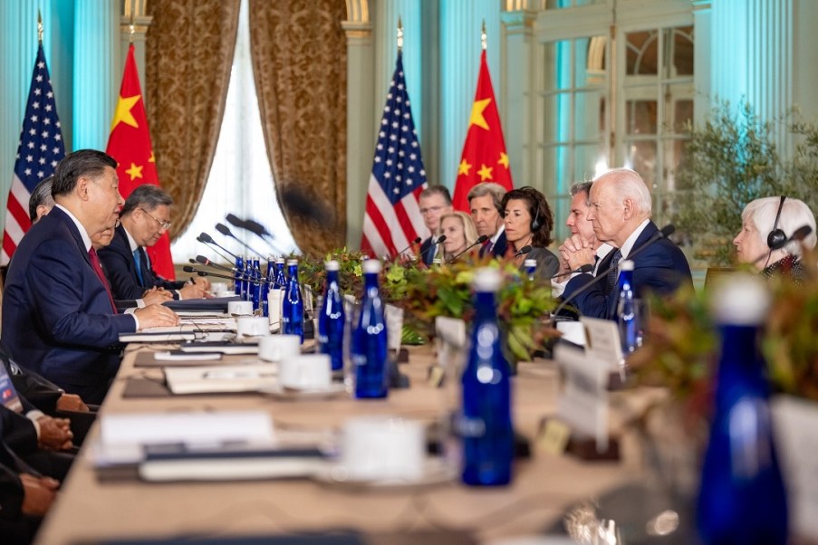 Xi Jinping cobra ‘respeito mútuo’ após reunião com Joe Biden nos Estados Unidos