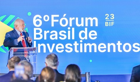 Presidente Lula participa da abertura do 6º Brasil Investment Forum – BIF 2023, realizado no Palácio do Itamaraty, em Brasília (DF). Foto: Ricardo Stuckert/PR