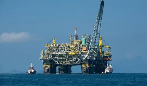 Brasil, um gigante da produção de petróleo. Confira as projeções otimistas do Bradesco. Foto: Divulgação/Petrobras