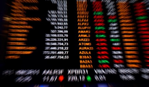 Apesar de queda de 10% do Ibovespa, duas ações subiram mais 100%. Foto: Cris Faga/Reuters