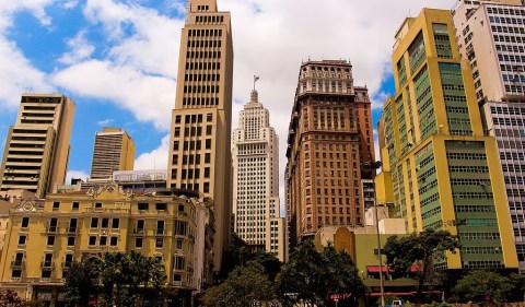 Edifício Altino Arantes, no centro de São Paulo. (Foto: Thipotato, Wikimedia Commons)