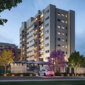 Modelo de imóvel da Faixa 4 do Minha Casa, Minha Vida, voltado para famílias com renda de até R$ 12 mil mensais. Foto: Divulgação / MRV