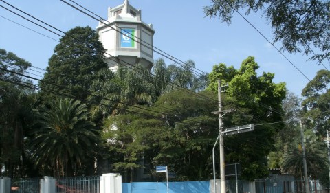 Instalação da empresa de saneamento Sabesp no bairro da Mooca, zona leste de São Paulo Foto: Reprodução/Wikimedia Commons